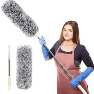 Extendable 100 Inches Microfiber Cleaning Duster