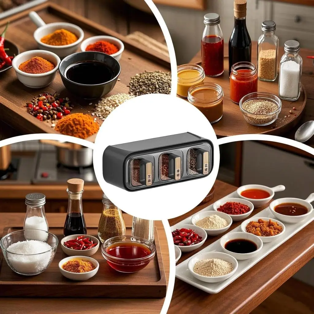 Wall Mounted Seasoning Storage Container - Image 4