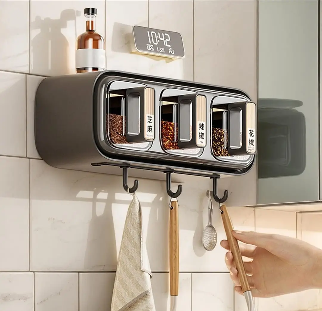 Wall Mounted Seasoning Storage Container - Image 6